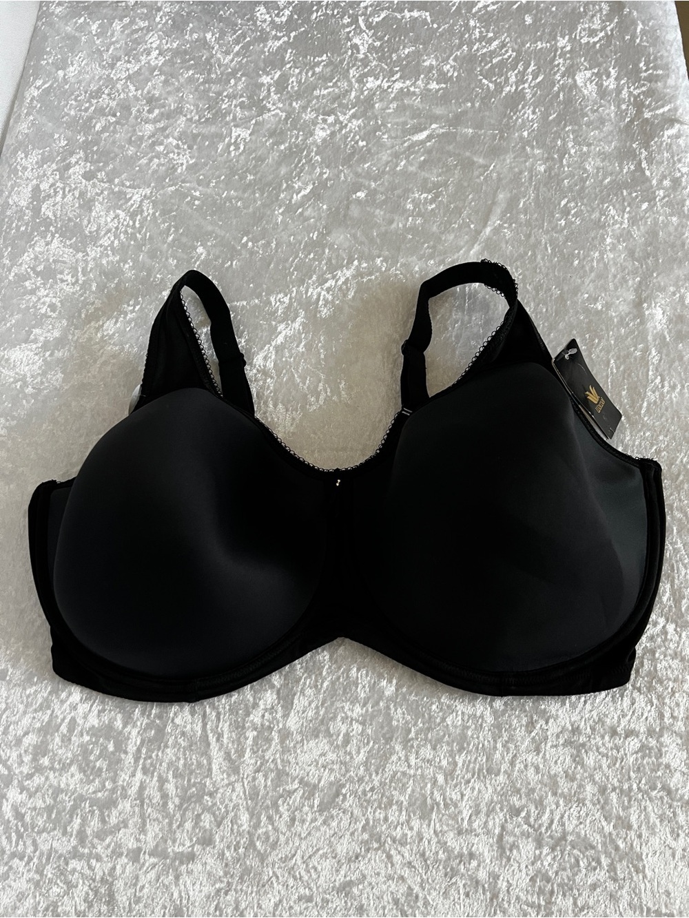 Wacoal Basic Beauty Spacer Underwire T-Shirt Bra Size 44DDD Black #853192